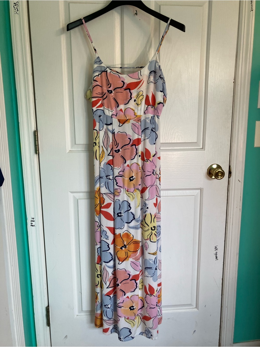 Floral Maxi Sundress - Pink Multi